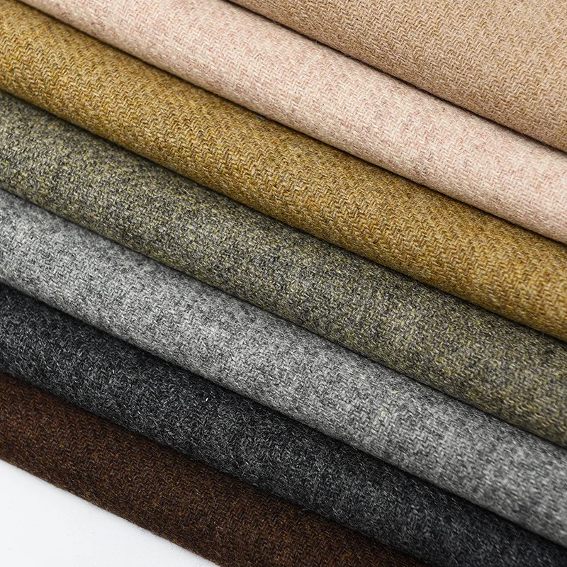 Full Wool Semi-Worsted Woolen Cloth Casual Coat Fabric Polyester Women's Clothing and Trench
Full Wool Semi-Worsted Woolen Cloth Casual Coat Fabric Polyester Women's Clothing and Trench