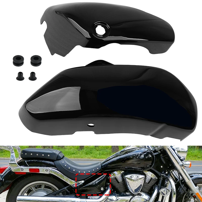 Motorcycle Left Right Battery Side Fairing Cover For Suzuki Boulevard C50 VL400 VL800 2001-2017 Black ABS Plastic Panel
Motorcycle Left Right Battery Side Fairing Cover For Suzuki Boulevard C50 VL400 VL800 2001-2017 Black ABS Plastic Panel
