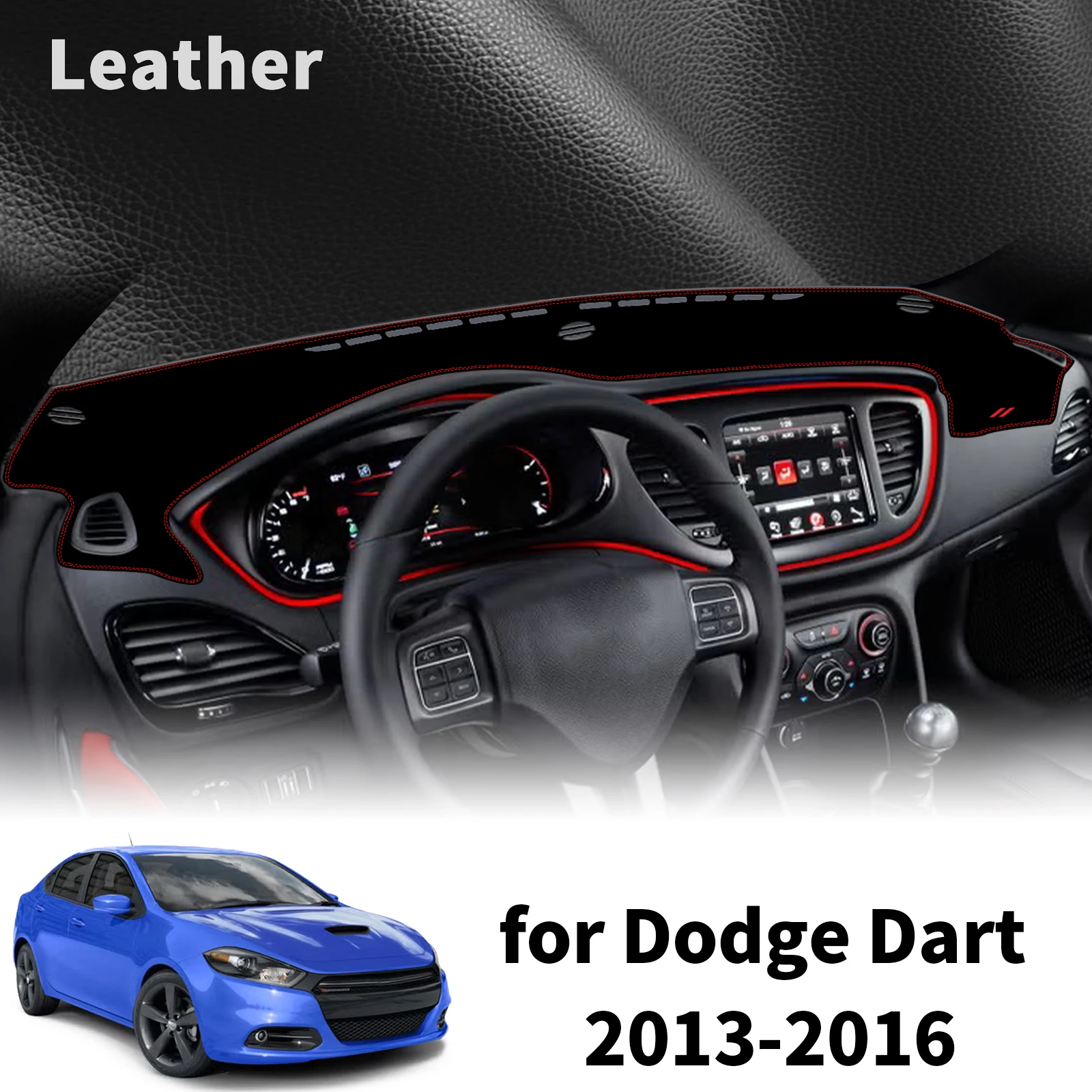 fit for Dodge Dart 2013-2016 High Quality Dashboard Cover Dashmat Sunshade Anti‑UV Protector Dash Mat Pad Accessories
fit for Dodge Dart 2013-2016 High Quality Dashboard Cover Dashmat Sunshade Anti‑UV Protector Dash Mat Pad Accessories
