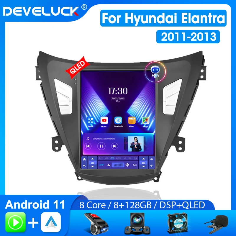 For Hyundai Elantra Tesla Style Screen 2011-2013 Android Car Radio Multimedia Video 2 Din Carplay Head Unit Stereo Audio Speaker
For Hyundai Elantra Tesla Style Screen 2011-2013 Android Car Radio Multimedia Video 2 Din Carplay Head Unit Stereo Audio Speaker