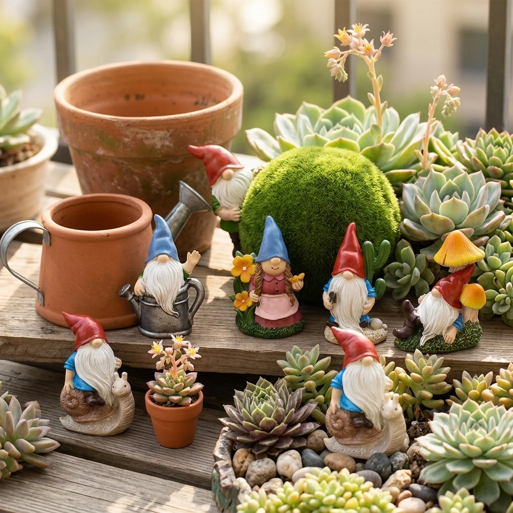 5pcs Resin Garden Gnome Stake Ornament Set For Outdoor Potted Plant Decoration Christmas Party Garden Yard Statues & Sculptures
5pcs Resin Garden Gnome Stake Ornament Set For Outdoor Potted Plant Decoration Christmas Party Garden Yard Statues & Sculptures