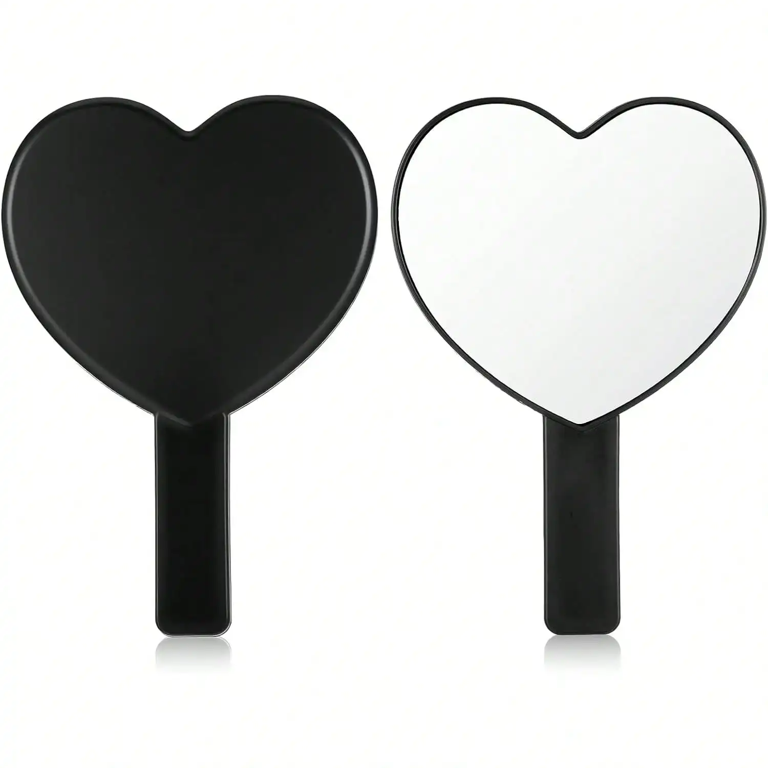 Cute Hand Held Mirrors, Heart-Shaped Travel Handheld Mirror, Cosmetic Hand Mirror, Portable Travel Vanity Mirrors, Decorative Heart Cosmetic Lash-Mirror Men And Women,Black
Cute Hand Held Mirrors, Heart-Shaped Travel Handheld Mirror, Cosmetic Hand Mirror, Portable Travel Vanity Mirrors, Decorative Heart Cosmetic Lash-Mirror Men And Women,Black