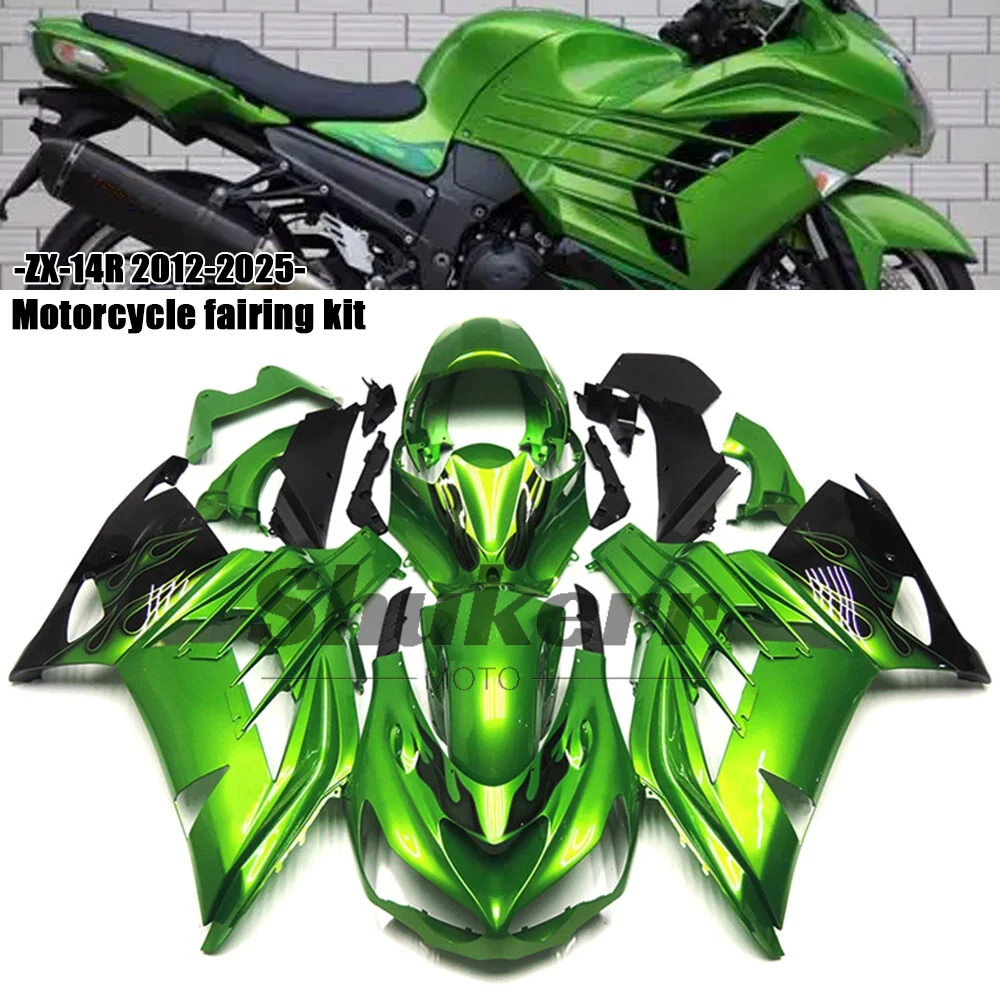 Fit for Kawasaki Ninja Zx-14R Zzr1400 2012-2025 14 15 16 17 18 Motorcycle Plastic Fairing Kit Injection Mold Bodywork Panel Kit
Fit for Kawasaki Ninja Zx-14R Zzr1400 2012-2025 14 15 16 17 18 Motorcycle Plastic Fairing Kit Injection Mold Bodywork Panel Kit