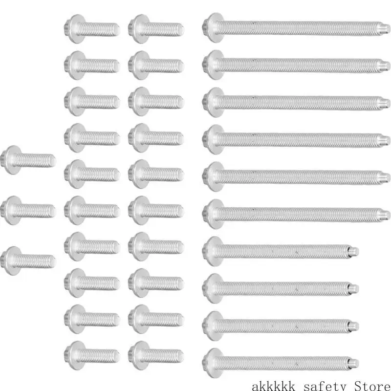 33pcs Car Engine Oil Pan Bolt 1132210959 11130392549 for E88 E90 E91 E92 F23 Metal Car Bolt Automotive Accessories
33pcs Car Engine Oil Pan Bolt 1132210959 11130392549 for E88 E90 E91 E92 F23 Metal Car Bolt Automotive Accessories