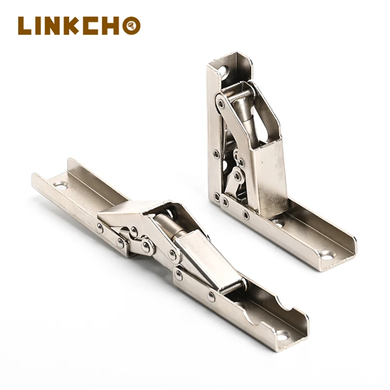 90 Degree Cold-Rolled Steel Folding Hinge Bridge-Style No-Drill Thin Plate Concealed 180 Degree Plane Spring Folded Hinge
90 Degree Cold-Rolled Steel Folding Hinge Bridge-Style No-Drill Thin Plate Concealed 180 Degree Plane Spring Folded Hinge