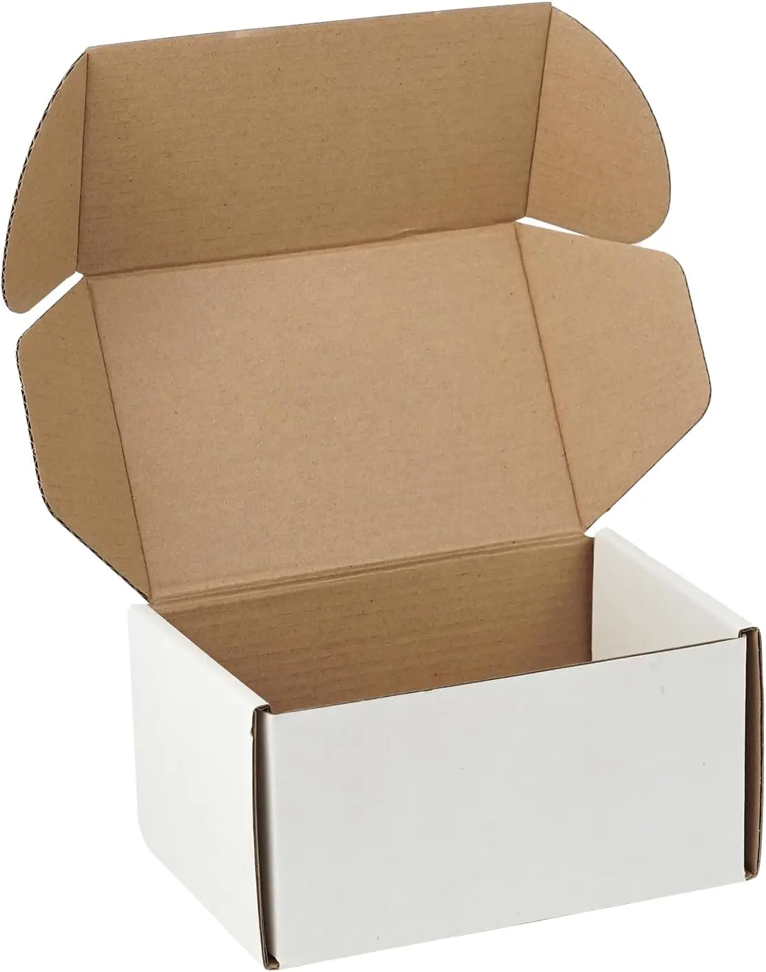10 Pack 6x4x3 Inch Corrugated Cardboard Shipping Boxes, White, for Small Business & DIY
10 Pack 6x4x3 Inch Corrugated Cardboard Shipping Boxes, White, for Small Business & DIY