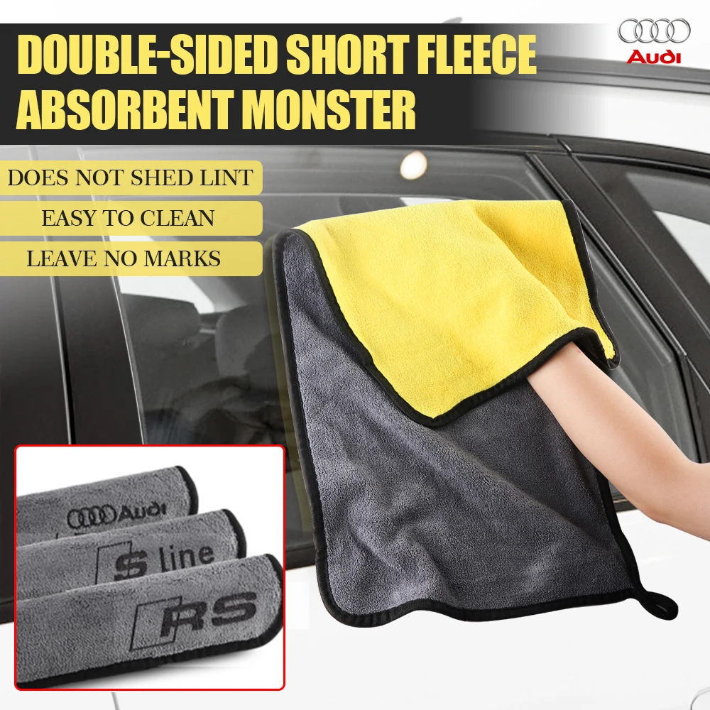 Car Emblem Wash Towel Soft Cleaning Rag Cloth Auto Acccessories For Audi Sline RS A3 A4 B8 8P 8V B6 A5 A6 C7 QUATTRO Q5 B9 B7 C6
Car Emblem Wash Towel Soft Cleaning Rag Cloth Auto Acccessories For Audi Sline RS A3 A4 B8 8P 8V B6 A5 A6 C7 QUATTRO Q5 B9 B7 C6
