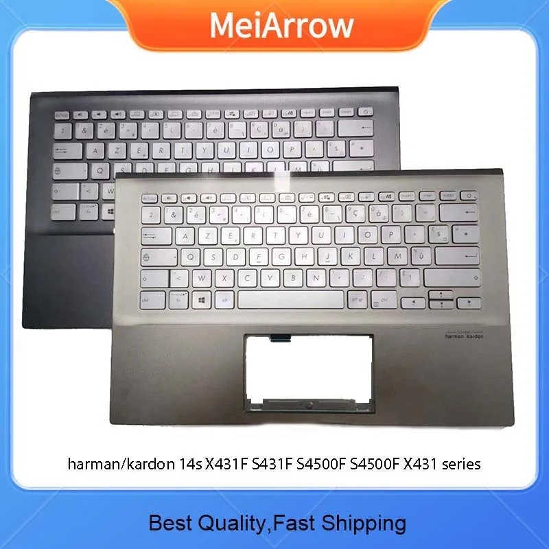 New/org For ASUS VivoBook 14s S14X S431 S431f S4500FL S4500F X431 Palmrest French keyboard upper cover backlight,Gray/Golden
New/org For ASUS VivoBook 14s S14X S431 S431f S4500FL S4500F X431 Palmrest French keyboard upper cover backlight,Gray/Golden