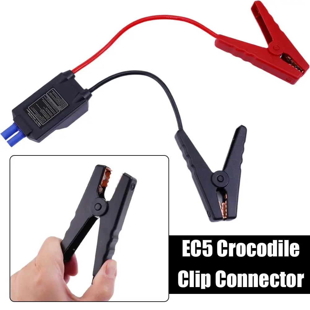Professional Car Jump Starter EC5 Connector Cable, with On/Off Switch,Anti-Reverse Smart Battery Clips with Safety Protection
Professional Car Jump Starter EC5 Connector Cable, with On/Off Switch,Anti-Reverse Smart Battery Clips with Safety Protection 
