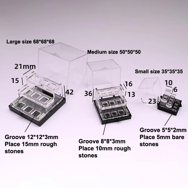 Small Acrylic Three Layer Raw Stone Storage Box Loose Stone Crystal Stone Storage Box Mineral Display Box Acrylic Display Rack
Small Acrylic Three Layer Raw Stone Storage Box Loose Stone Crystal Stone Storage Box Mineral Display Box Acrylic Display Rack