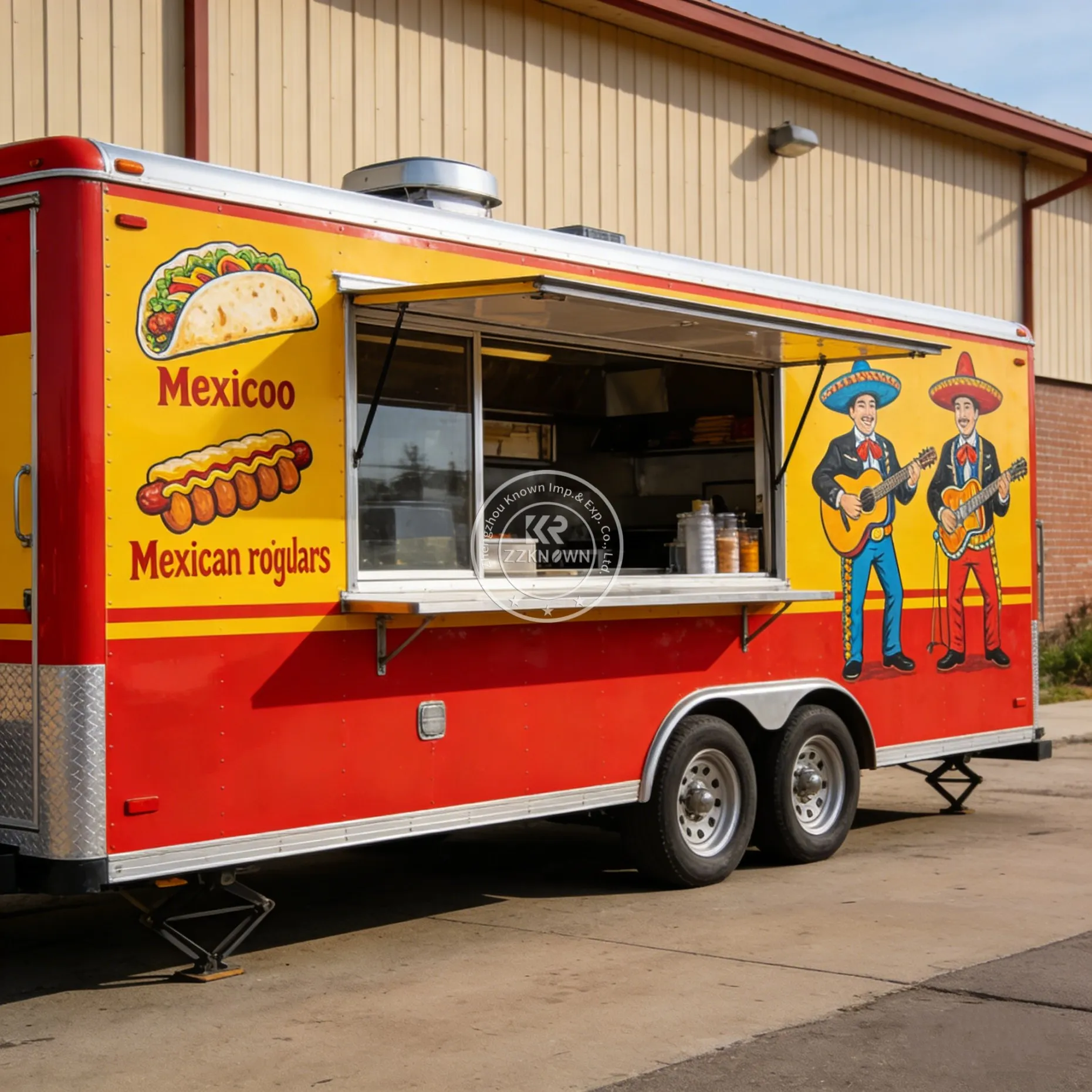 Коммерческий передвижной фургон-прицеп из нержавеющей стали с окнами для выдачи еды: кофе, бургеры, мороженое
Коммерческий передвижной фургон-прицеп из нержавеющей стали с окнами для выдачи еды: кофе, бургеры, мороженое