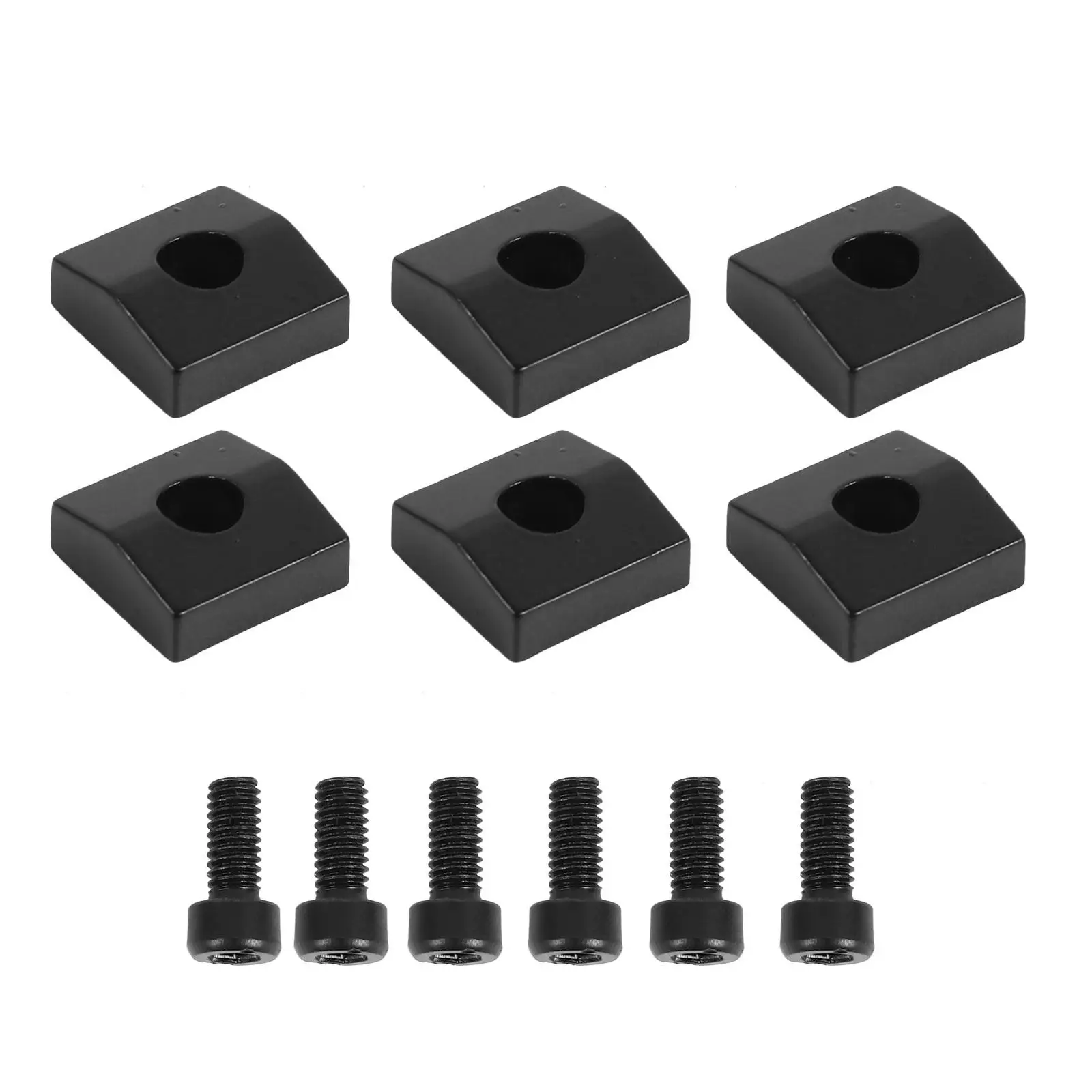 Electric Guitar Accessories Locking Nut Blocks Iron Clamps Metal Component 6pcs Hexagonal Screws Durable Suitable Double Rocker
Electric Guitar Accessories Locking Nut Blocks Iron Clamps Metal Component 6pcs Hexagonal Screws Durable Suitable Double Rocker