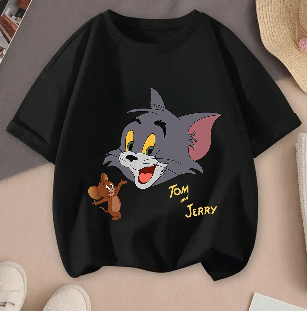 2026 Summer New Hot Sale Tom And Jerry Cartoon Print Casual Short Sleeve 2D Tops For Teenagers Children Boys Girls
2026 Summer New Hot Sale Tom And Jerry Cartoon Print Casual Short Sleeve 2D Tops For Teenagers Children Boys Girls