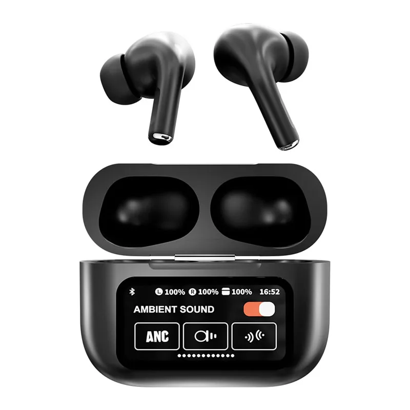 A9pro Configuration Bluetooth LCD Smart Color Screen Wireless Active Noise Reduction Super Long Battery Auriculares Inalámbricos
A9pro Configuration Bluetooth LCD Smart Color Screen Wireless Active Noise Reduction Super Long Battery Auriculares Inalámbricos