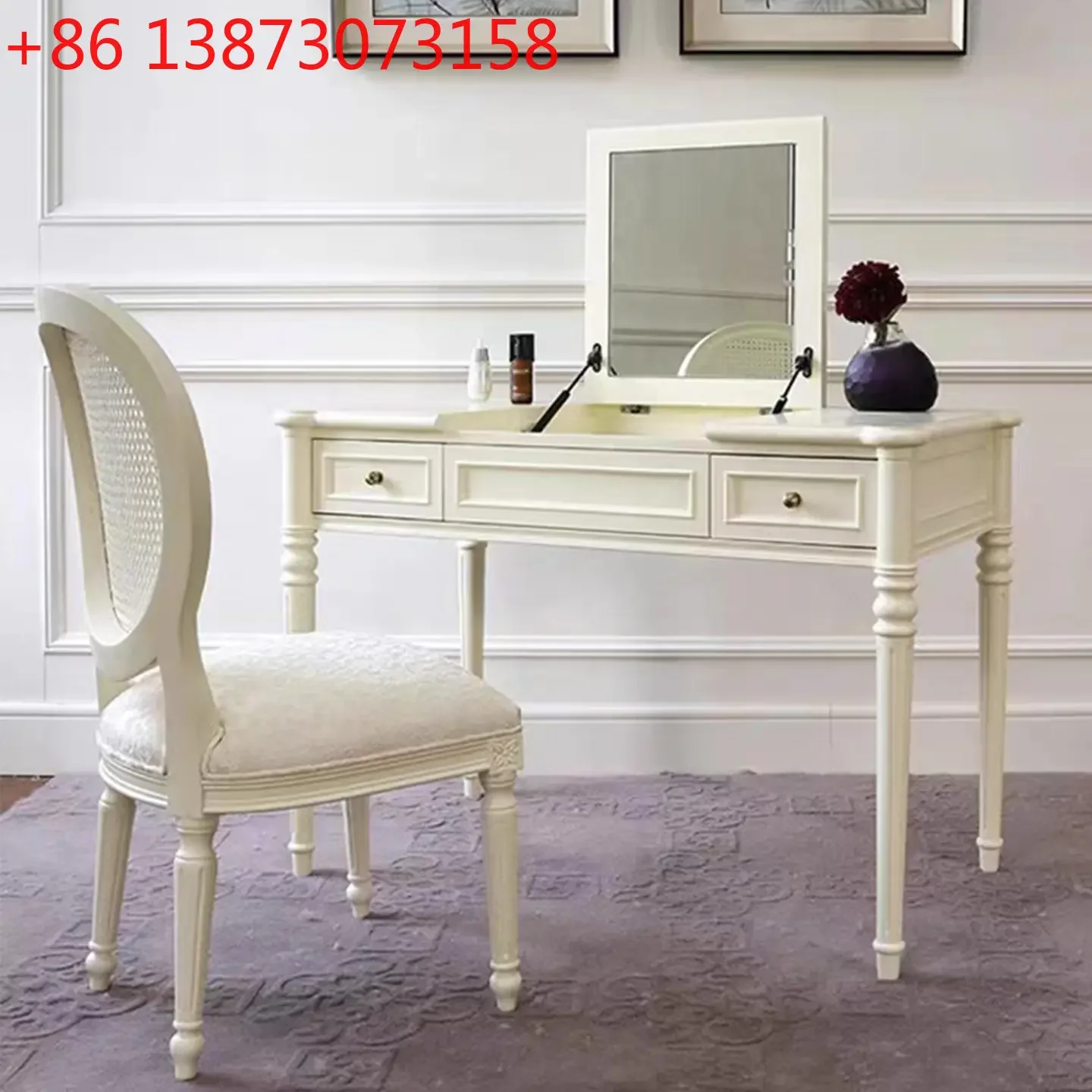 Clamshell American solid wood multi-purpose storage desk
Clamshell American solid wood multi-purpose storage desk