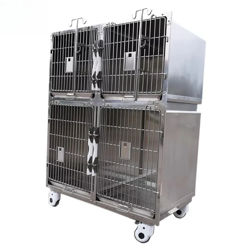 Stainless Steel Dog Kennels Cages Cat Rabbit Cage Metal Pet Dog Cage for Vet for Pet Supplies
Stainless Steel Dog Kennels Cages Cat Rabbit Cage Metal Pet Dog Cage for Vet for Pet Supplies