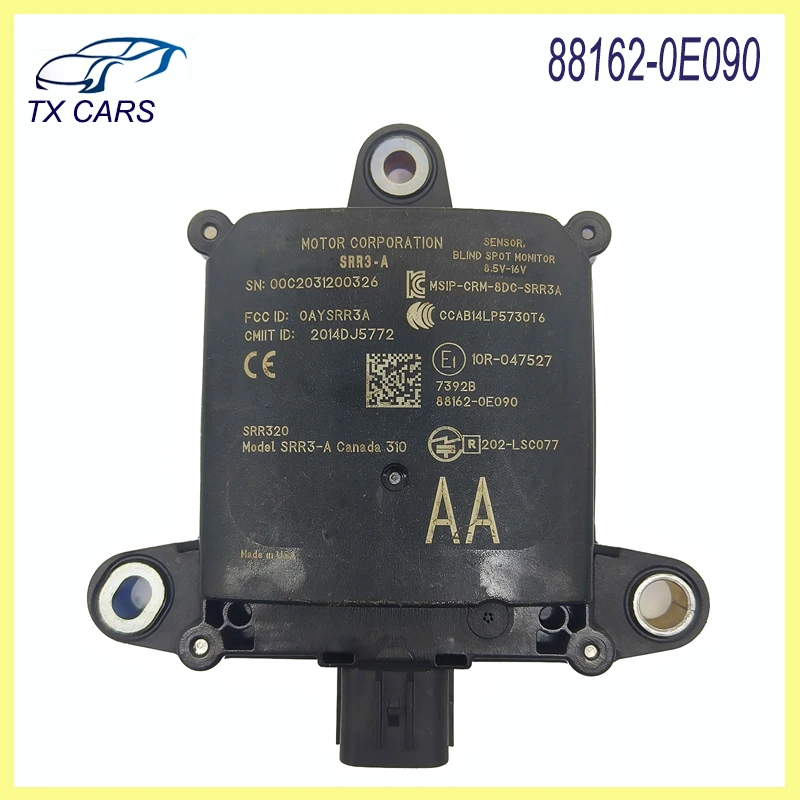 88162-0E090 Модуль радарного датчика монитора слепых зон для Lexus RX450H RX350 2019-2020 автомобильные аксессуары автомобильные аксессуары
88162-0E090 Модуль радарного датчика монитора слепых зон для Lexus RX450H RX350 2019-2020 автомобильные аксессуары автомобильные аксессуары