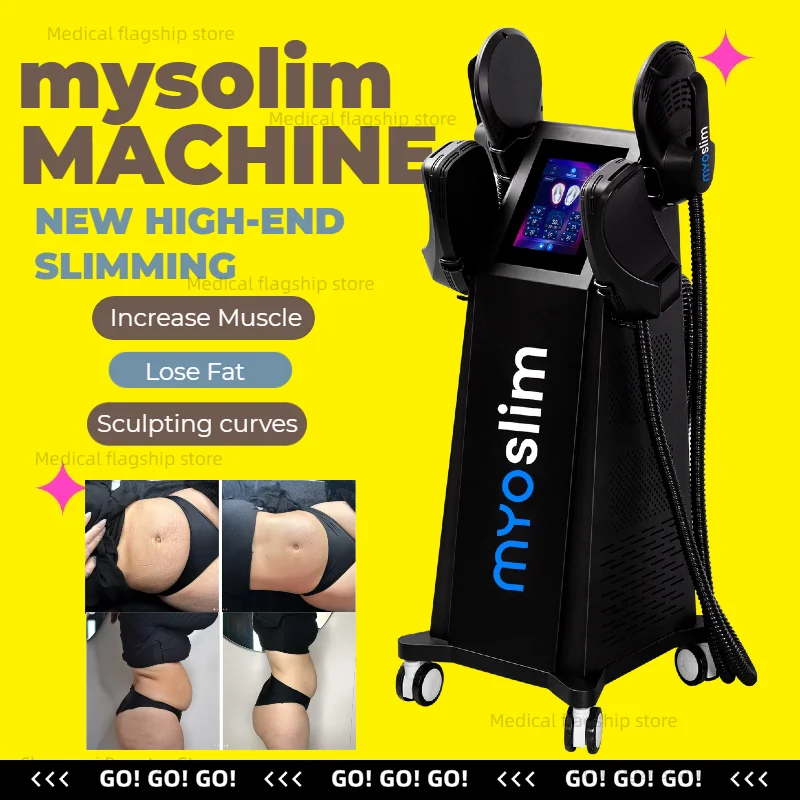 HI-EMT Muscle Stimulation EMS Neo Machine Professional MYOslim Electromagnetic 4 Handles Body Sculpting Beauty Equipment
HI-EMT Muscle Stimulation EMS Neo Machine Professional MYOslim Electromagnetic 4 Handles Body Sculpting Beauty Equipment
