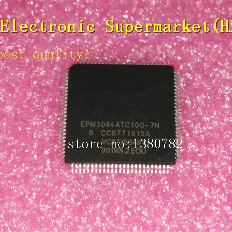 Free Shipping 10pcs-50pcs/lots EPM3064ATC100-7N EPM3064ATC100 TQFP-100 New original IC In stock!
Free Shipping 10pcs-50pcs/lots EPM3064ATC100-7N EPM3064ATC100 TQFP-100 New original IC In stock!
