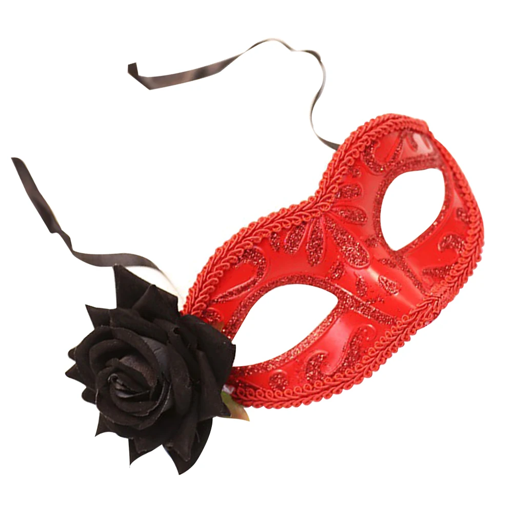 Half Face Mask Rose Design Children Decorative Adult Plastic Dancing Party Delicate
Half Face Mask Rose Design Children Decorative Adult Plastic Dancing Party Delicate