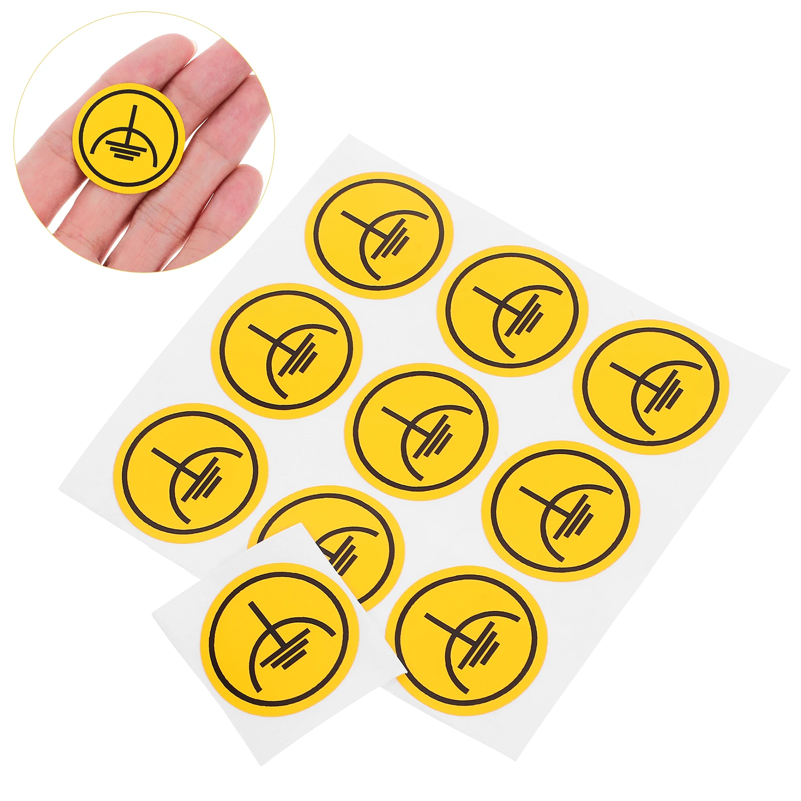 10 PCS Ground Warning Sticker Electrical Machine Safety Stickers Decals Pvc Self-adhesive Room Sign
10 PCS Ground Warning Sticker Electrical Machine Safety Stickers Decals Pvc Self-adhesive Room Sign