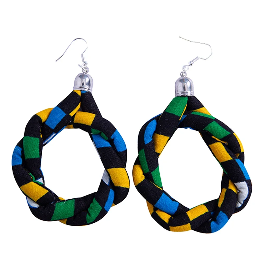 African Cloth Fabric Earrings Handmade Round Earrings For Women African Print Ankara Accessories for Women WYB960
African Cloth Fabric Earrings Handmade Round Earrings For Women African Print Ankara Accessories for Women WYB960