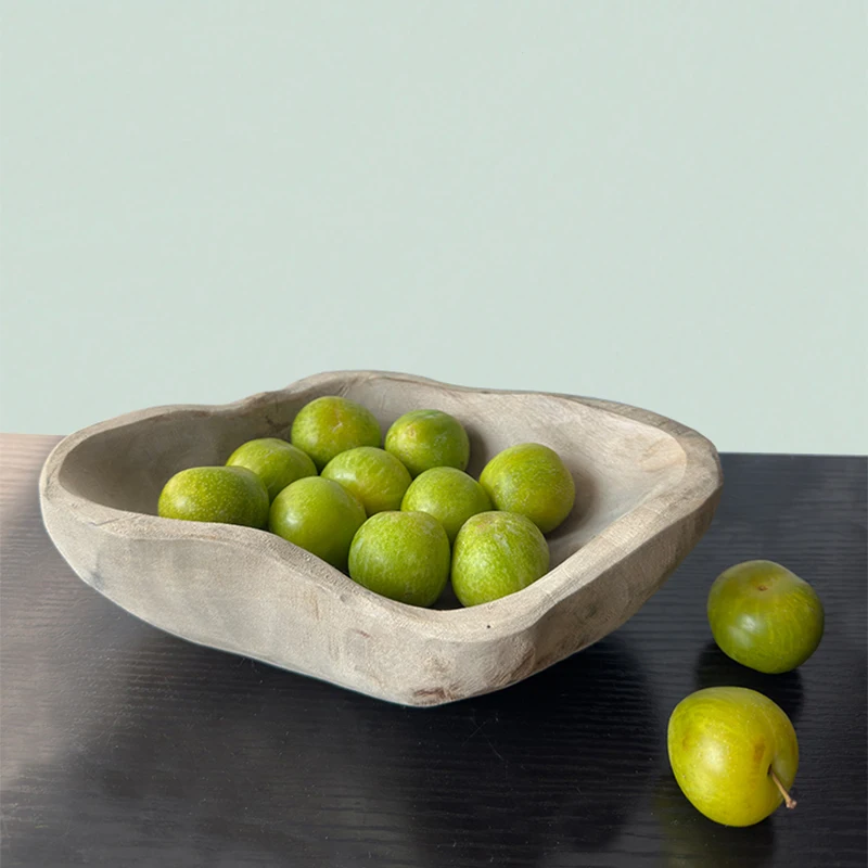 Solid Wood Fruit Plate Retro Old Dried Fruit Plate Bed and Breakfast Dining Table Premium Tray Decorative Ornament Jewelry Dish
Solid Wood Fruit Plate Retro Old Dried Fruit Plate Bed and Breakfast Dining Table Premium Tray Decorative Ornament Jewelry Dish