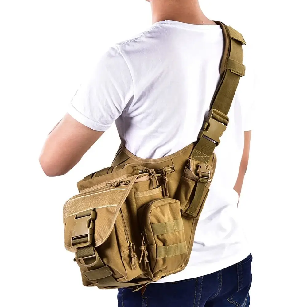 Molle Outdoor Chest Bag Large Capacity Multifunctional Climbing Saddle Bag High Density Nylon Waterproof Travel Shoulder Bag
Molle Outdoor Chest Bag Large Capacity Multifunctional Climbing Saddle Bag High Density Nylon Waterproof Travel Shoulder Bag