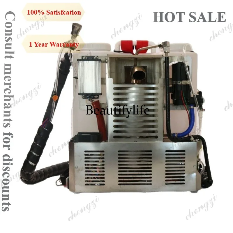 A81 New Shock Wave Atomization Sprayer Cold Fogger Mist Blower Agricultural Greenhouse Farm Water Mist Disinfection Sprayer
A81 New Shock Wave Atomization Sprayer Cold Fogger Mist Blower Agricultural Greenhouse Farm Water Mist Disinfection Sprayer