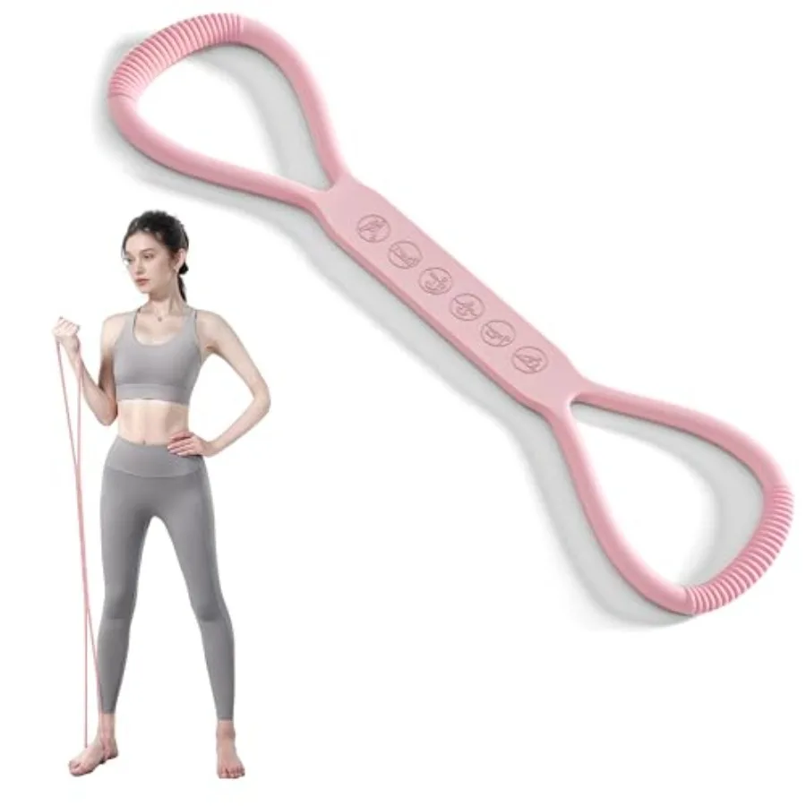 Figure 8 Resistance Bands with Handles Exercise Band Stretch Bands for Yoga arm Chest and Shoulder Stretch 8 Shaped Resistance
Figure 8 Resistance Bands with Handles Exercise Band Stretch Bands for Yoga arm Chest and Shoulder Stretch 8 Shaped Resistance