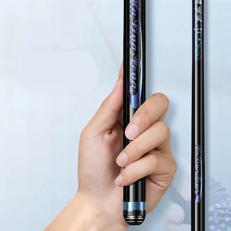 ZZ411 Portable 81cm Superlight Superhard Fishing Rod Hi-Carbonfiber 3.6m 3.9m 4.5m 4.8m 5.4m 6.3m 7.2m 8m 9m 10m 2 Sections 1 2
ZZ411 Portable 81cm Superlight Superhard Fishing Rod Hi-Carbonfiber 3.6m 3.9m 4.5m 4.8m 5.4m 6.3m 7.2m 8m 9m 10m 2 Sections 1 2