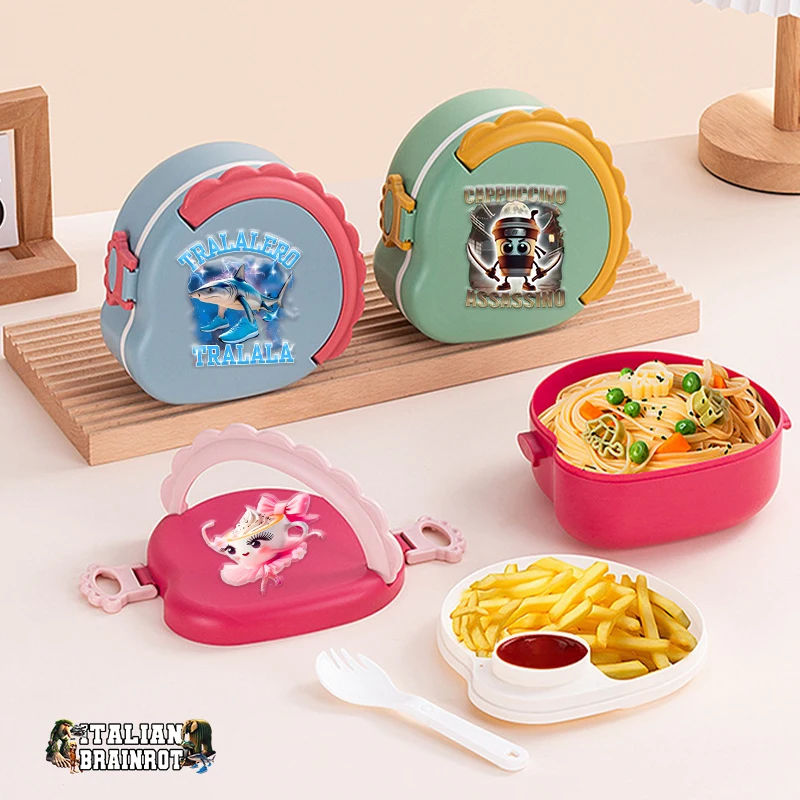 New Tung Tung Tung Sahur Creative Dinosaur Lunch Box Boy Girl Anime Portable Bento Box Large Capacity Picnic Bag Food Container
New Tung Tung Tung Sahur Creative Dinosaur Lunch Box Boy Girl Anime Portable Bento Box Large Capacity Picnic Bag Food Container