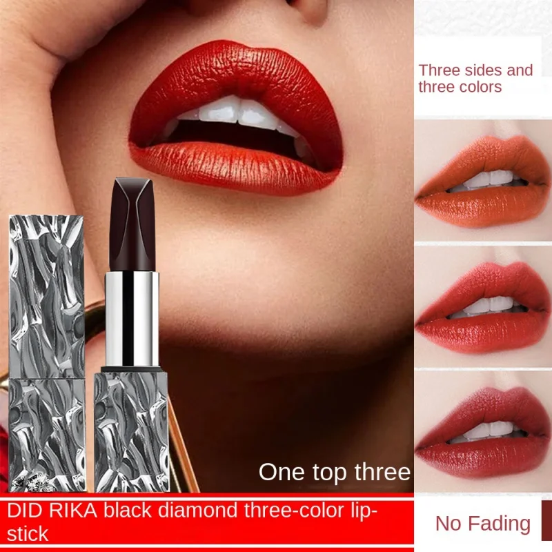 【1Support3Support】Three-Color Lipstick No Stain On Cup Does Not Long-Lasting Moisturizing Fade Lip Lines
【1Support3Support】Three-Color Lipstick No Stain On Cup Does Not Long-Lasting Moisturizing Fade Lip Lines