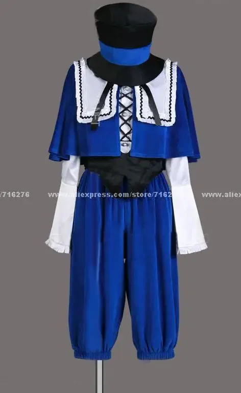 New Cheap Cosplay Costume Wholesale/Retail Rozen Maiden Souseiseki Lapislazuli Party Dress Lolita
New Cheap Cosplay Costume Wholesale/Retail Rozen Maiden Souseiseki Lapislazuli Party Dress Lolita