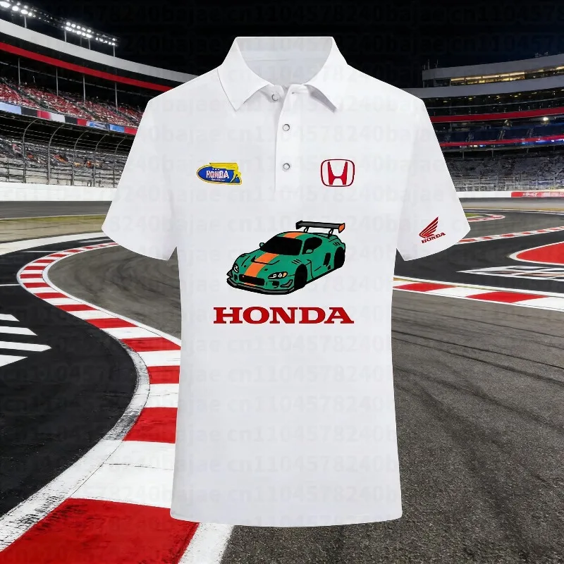 Honda Summer Motorcycle Men's POLO Shirt Riding Breathable Shirt Fashion Printed Urban Short Sleeve Loose Lapel Racing Suit
Honda Summer Motorcycle Men's POLO Shirt Riding Breathable Shirt Fashion Printed Urban Short Sleeve Loose Lapel Racing Suit