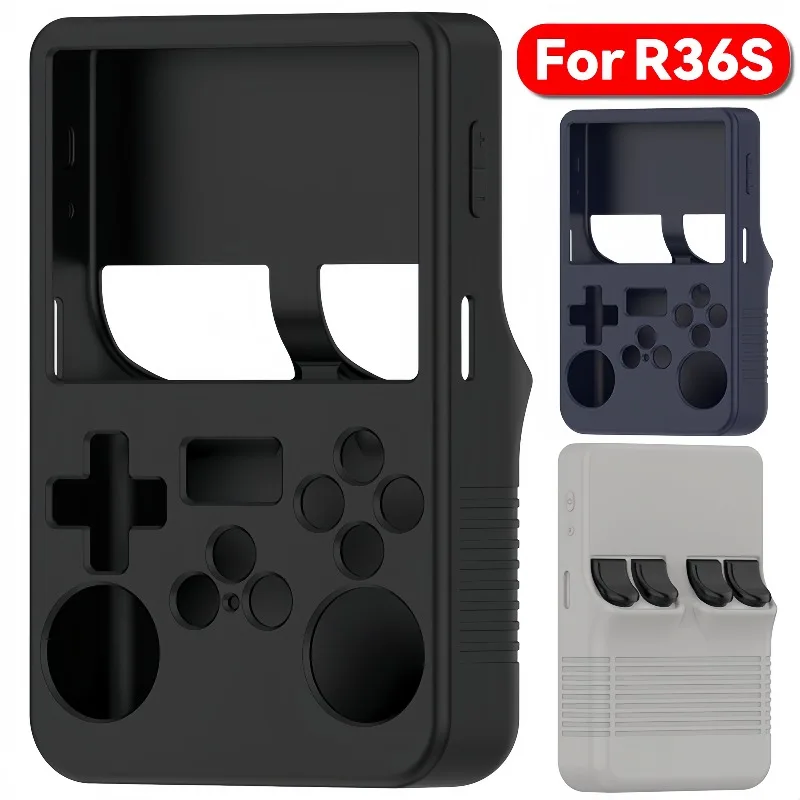 Silicone Case for R36S with Lanyard Full Coverage Anti-Scratch Protector Cover Storage Box Shell for R36S Handheld Game Console
Silicone Case for R36S with Lanyard Full Coverage Anti-Scratch Protector Cover Storage Box Shell for R36S Handheld Game Console