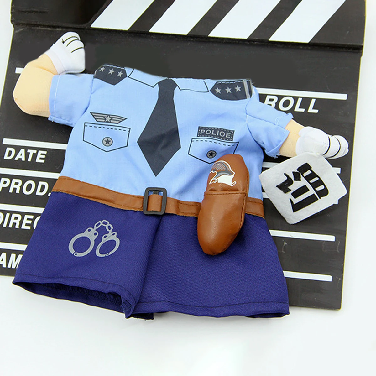 Adorable Cat Clothes Police Costume for Daily Wear Special Occasions Halloween Christmas Pet Supplies Role Play
Adorable Cat Clothes Police Costume for Daily Wear Special Occasions Halloween Christmas Pet Supplies Role Play