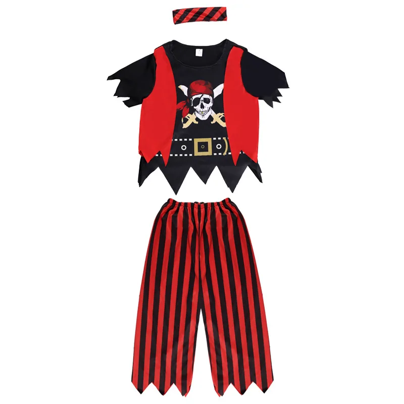 Children Pirate Halloween Cosplay Party Dress Up Costume Kids School Role Playing Stage Outfit
Children Pirate Halloween Cosplay Party Dress Up Costume Kids School Role Playing Stage Outfit