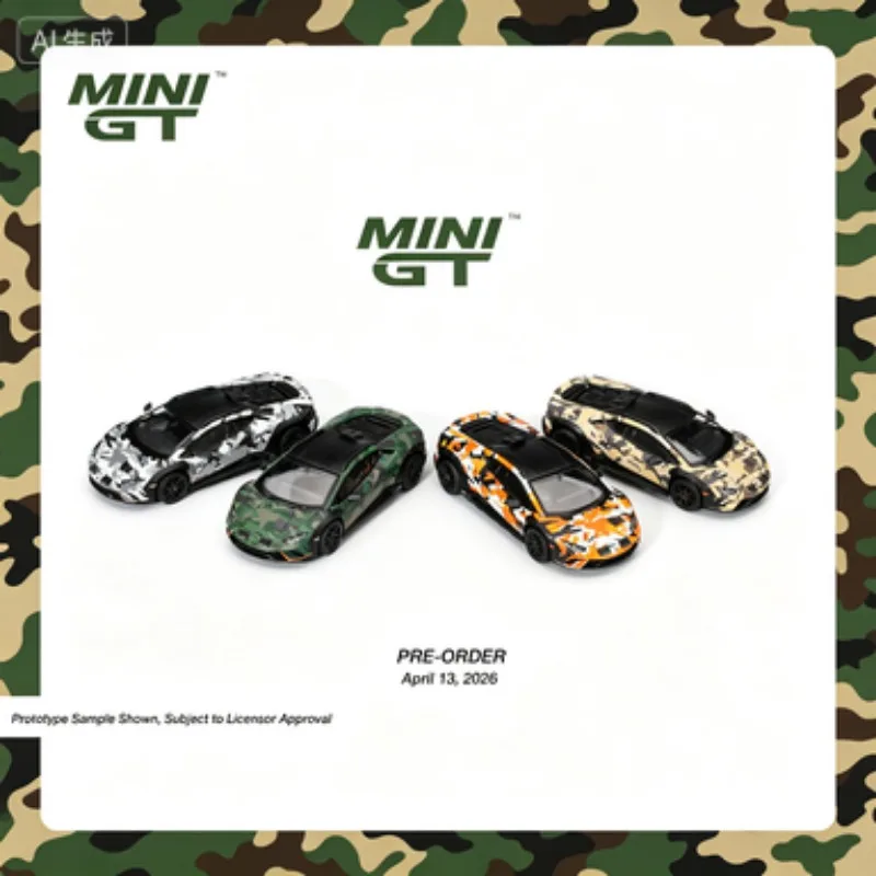 Pre-sale of MINI GT 1:64 MGTS0026 Lamborghini camouflage set, cast alloy car model, boys' gift, adult collection piece
Pre-sale of MINI GT 1:64 MGTS0026 Lamborghini camouflage set, cast alloy car model, boys' gift, adult collection piece