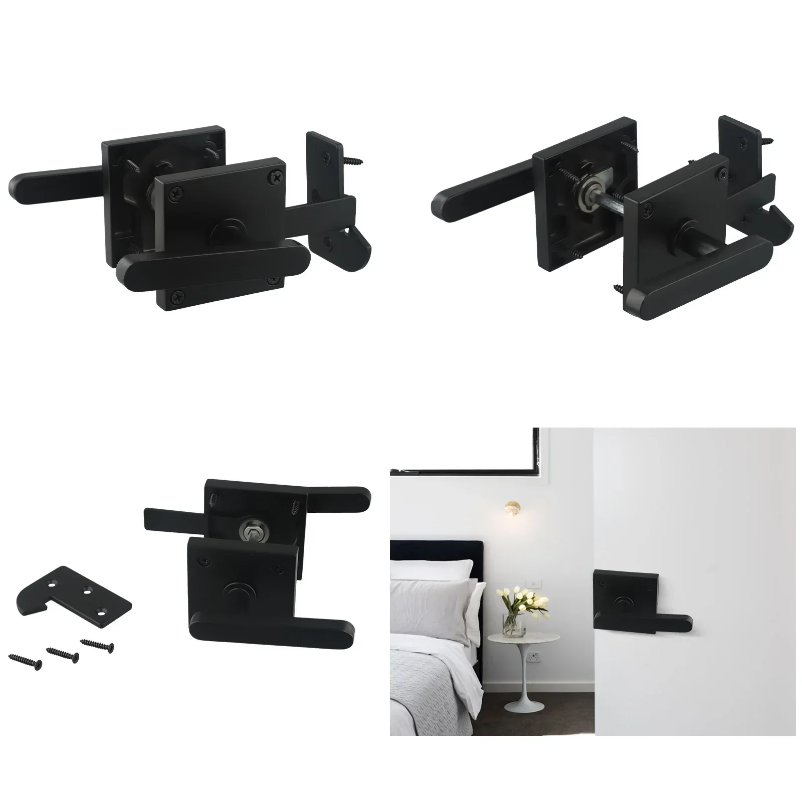For Garden Safety 19*14*6CM Garden Door Latch Easy To Install Flip Door Latch Heavy-duty High-quality Aluminum
For Garden Safety 19*14*6CM Garden Door Latch Easy To Install Flip Door Latch Heavy-duty High-quality Aluminum