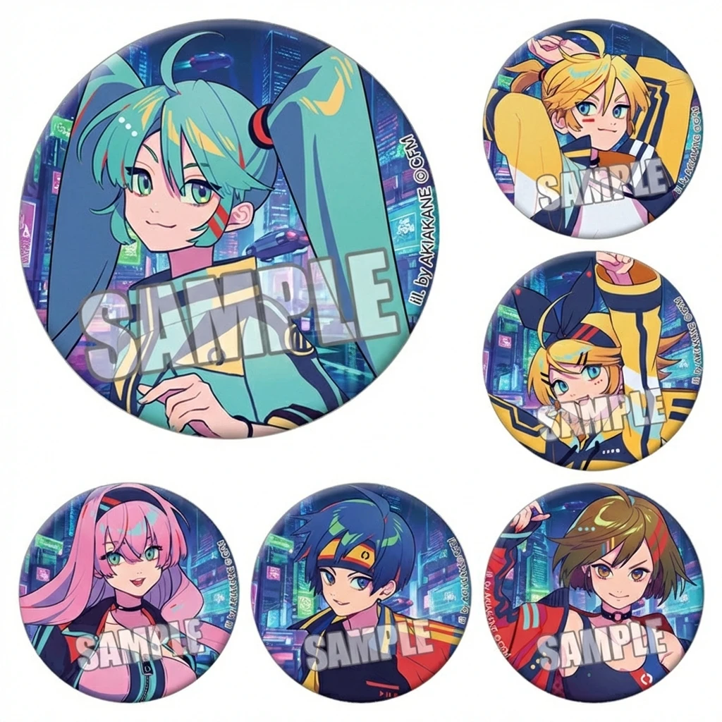 Miku Anime Badge Pin Hatsune Miku Kagamine Rin Len Luka Kaito Meiko Anime Brooch Button Badge Cosplay Accessories Collectible
Miku Anime Badge Pin Hatsune Miku Kagamine Rin Len Luka Kaito Meiko Anime Brooch Button Badge Cosplay Accessories Collectible