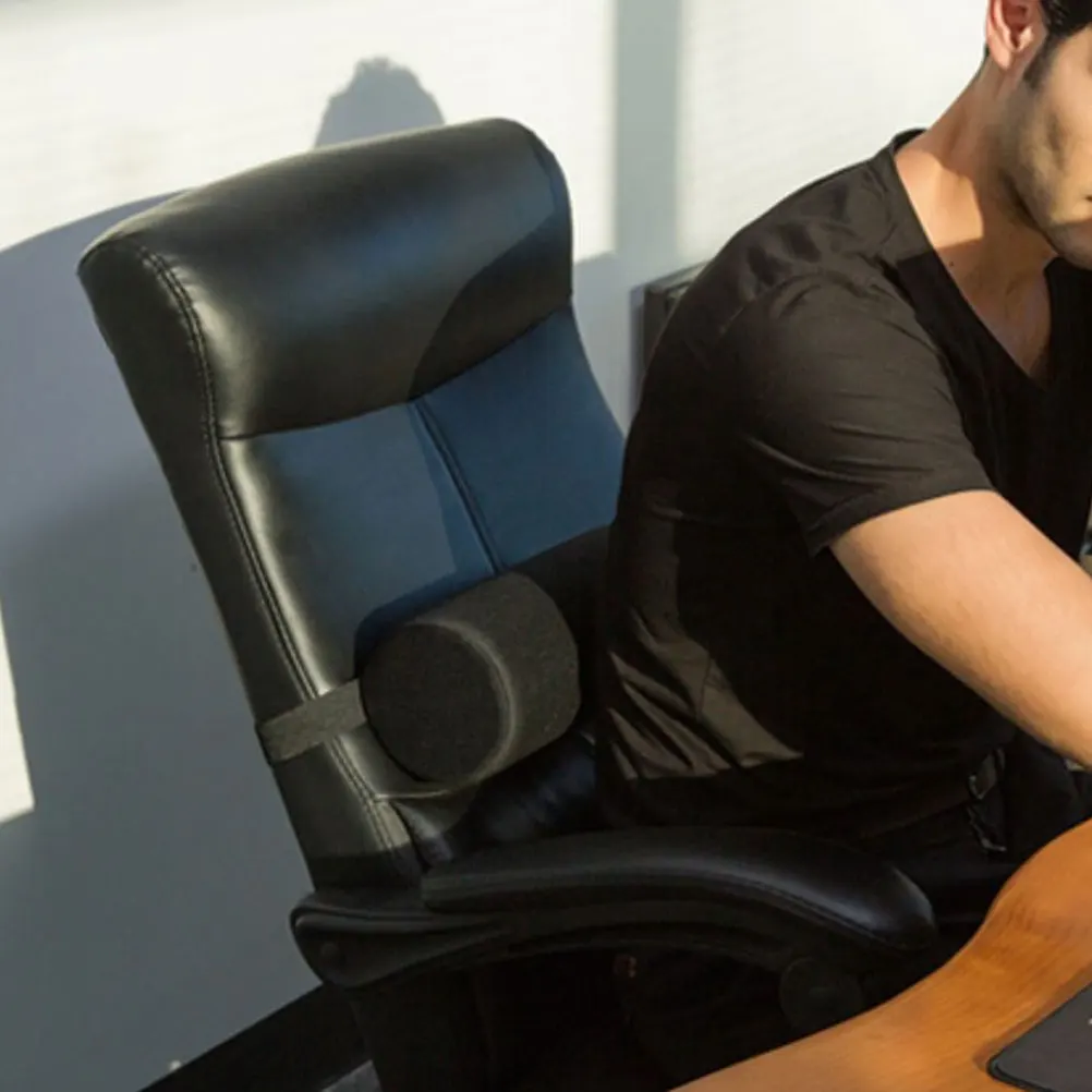 Black Cylindrical Lumbar Pillow Adjustable Memory Foam Multifunctional Neck Support for Office Car Home Lumbar Pillows
Black Cylindrical Lumbar Pillow Adjustable Memory Foam Multifunctional Neck Support for Office Car Home Lumbar Pillows