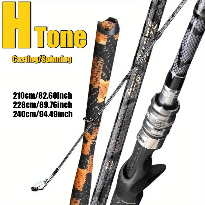 Удочка для дальнего заброса из углеродного волокна X Tone — очень большие направляющие, резиновая ручка — подходит для пресноводной и морской рыбалки
Удочка для дальнего заброса из углеродного волокна X Tone — очень большие направляющие, резиновая ручка — подходит для пресноводной и морской рыбалки