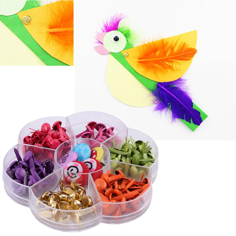Colorful Metal Mushroom Nails 2 Boxes Paper Fasteners Craft Kids DIY Projects Small Decorative Bells Sewing Supplies
Colorful Metal Mushroom Nails 2 Boxes Paper Fasteners Craft Kids DIY Projects Small Decorative Bells Sewing Supplies