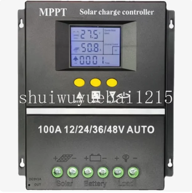 60A 80A 100A MPPT Solar Charge Controller 12V 24V 36V 48V Solar Panel Battery Intelligent Regulator for Lead-acid/Lithium
60A 80A 100A MPPT Solar Charge Controller 12V 24V 36V 48V Solar Panel Battery Intelligent Regulator for Lead-acid/Lithium