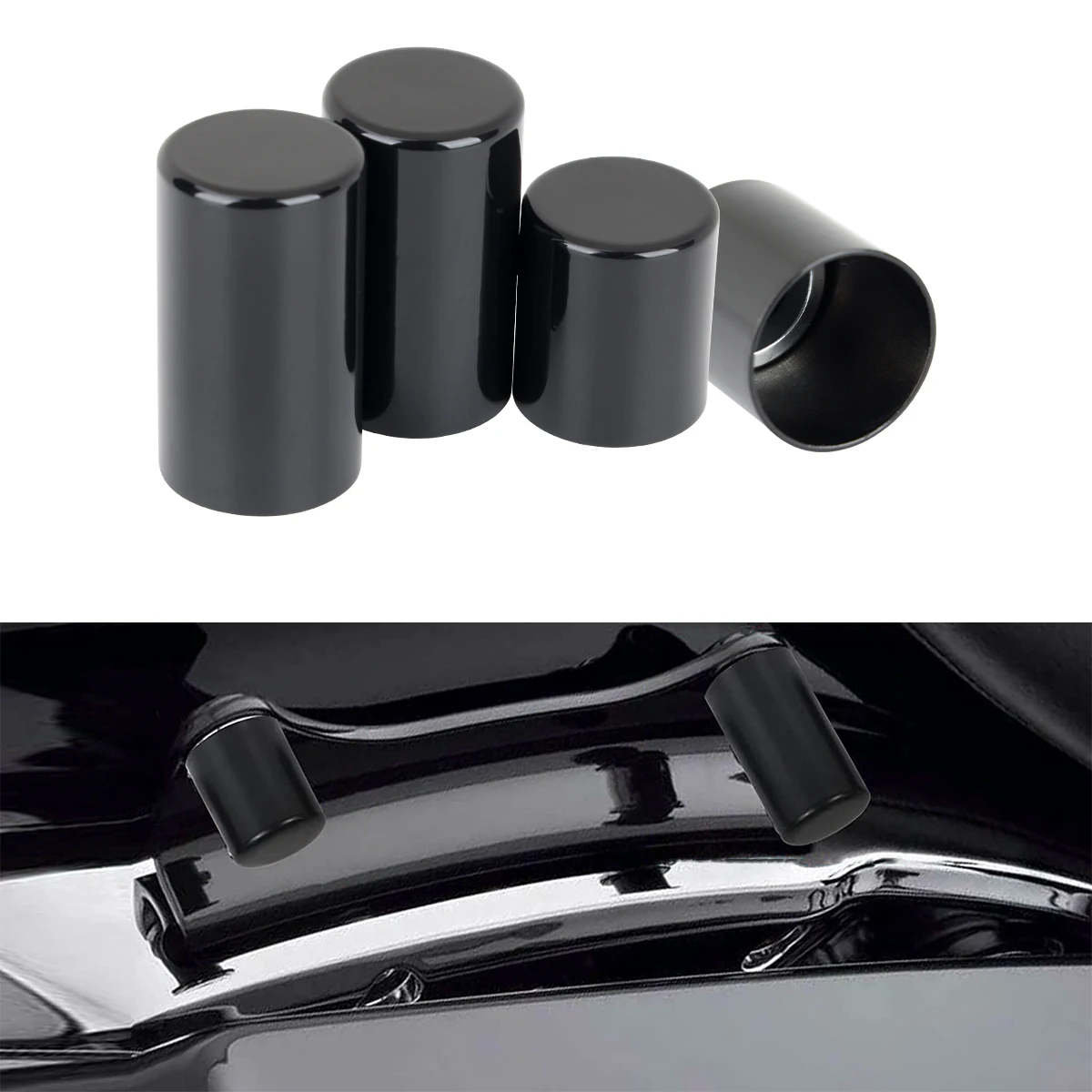 4 Pcs for Harley Touring 2009-2021 Motorcycle Black Chrome Docking Hardware Point Cover Set Fit
4 Pcs for Harley Touring 2009-2021 Motorcycle Black Chrome Docking Hardware Point Cover Set Fit