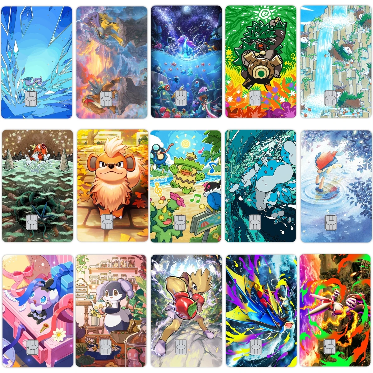 Модные наклейки из ПВХ с персонажами Pocket Monsters, 1 шт., аниме, мультфильм, водонепроницаемая пленка для дебетовых и кредитных карт, наклейка-скин на переднюю сторону карты
Модные наклейки из ПВХ с персонажами Pocket Monsters, 1 шт., аниме, мультфильм, водонепроницаемая пленка для дебетовых и кредитных карт, наклейка-скин на переднюю сторону карты