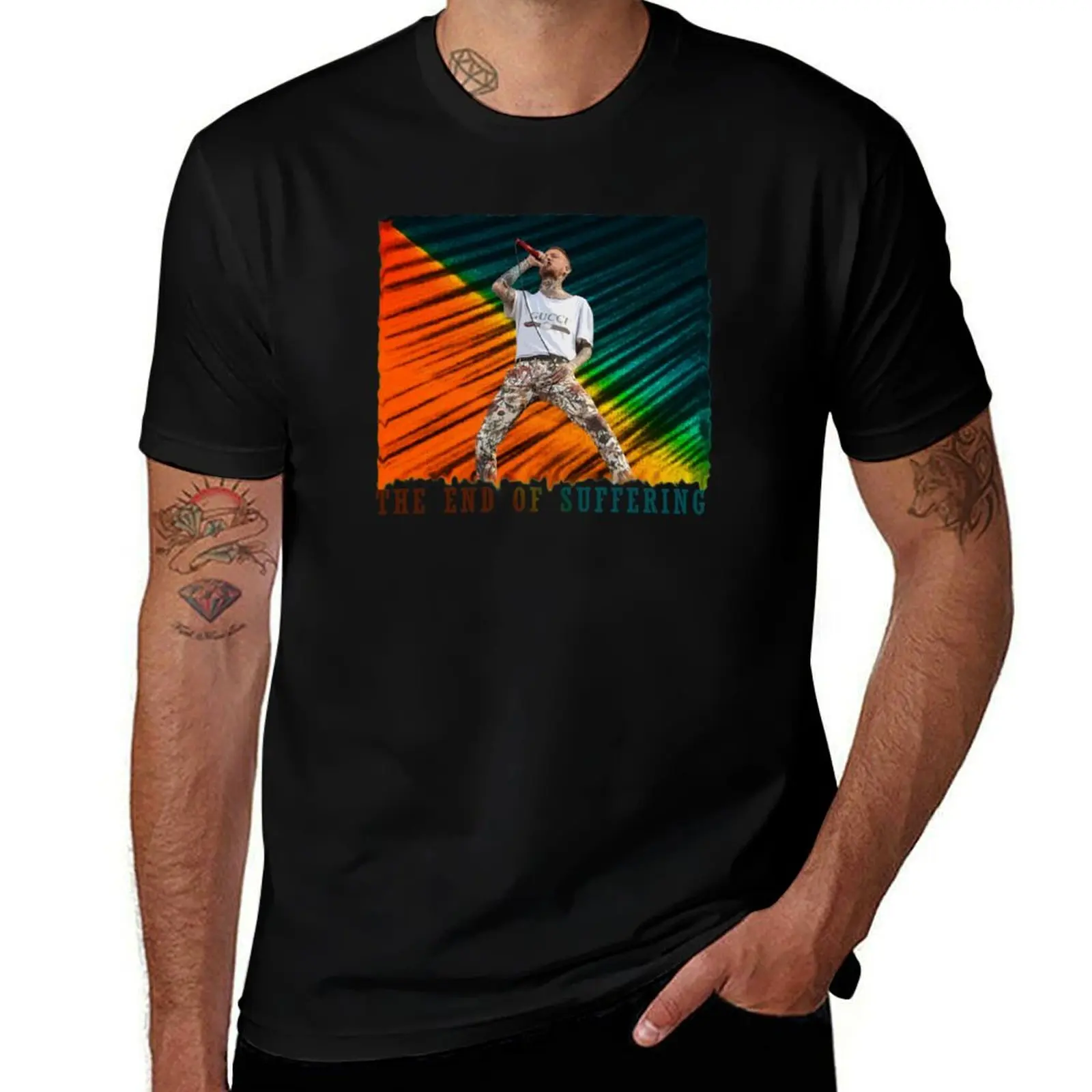 FRANK CARTER- THE END OF SUFFERING T-Shirt t shirts for man cotton soft anime t shirts oversize
FRANK CARTER- THE END OF SUFFERING T-Shirt t shirts for man cotton soft anime t shirts oversize