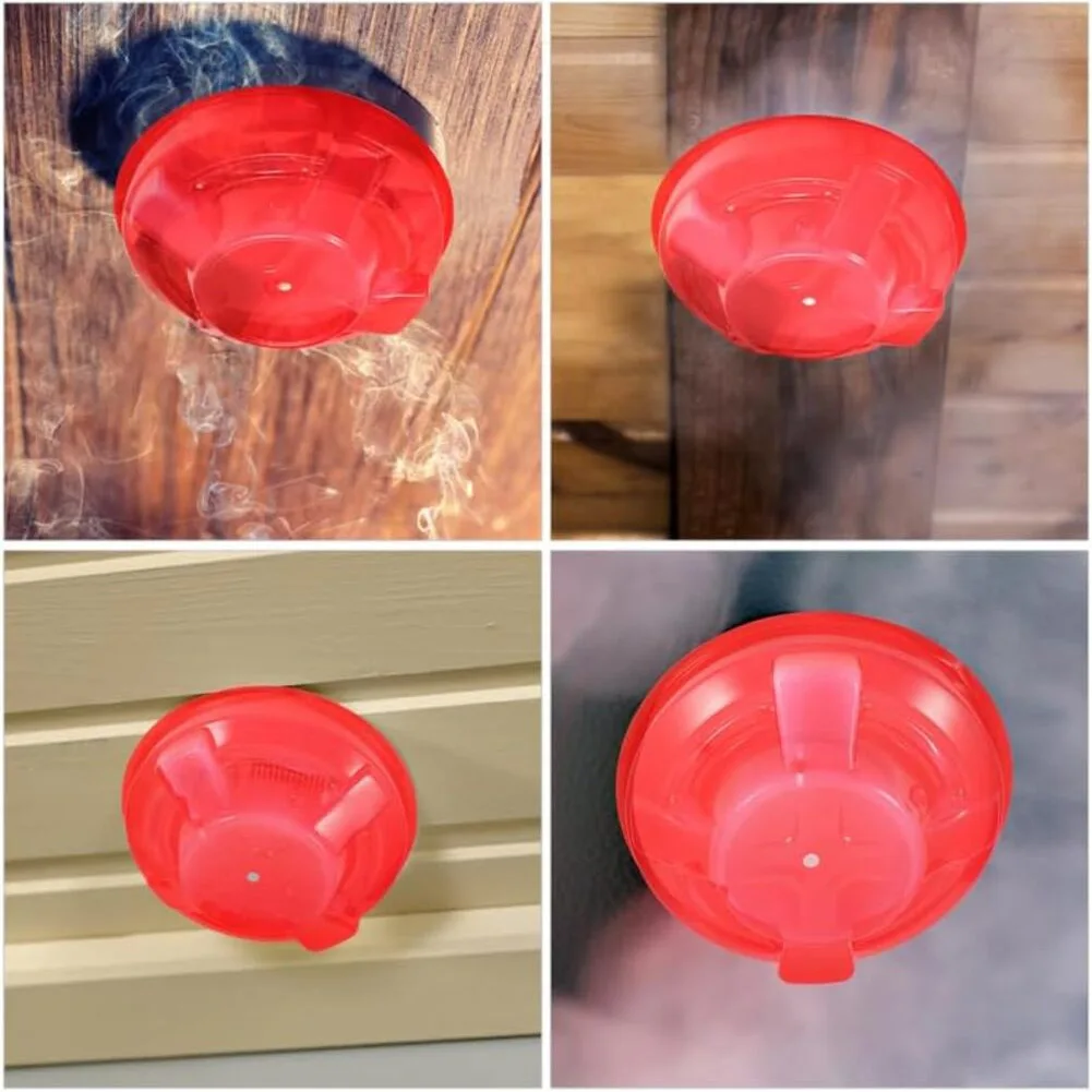 Set of 4 Plastic Covers for Smoke Detectors to Minimize Dust Interference on Fire Alarm Sensors in Commercial Spaces
Set of 4 Plastic Covers for Smoke Detectors to Minimize Dust Interference on Fire Alarm Sensors in Commercial Spaces
