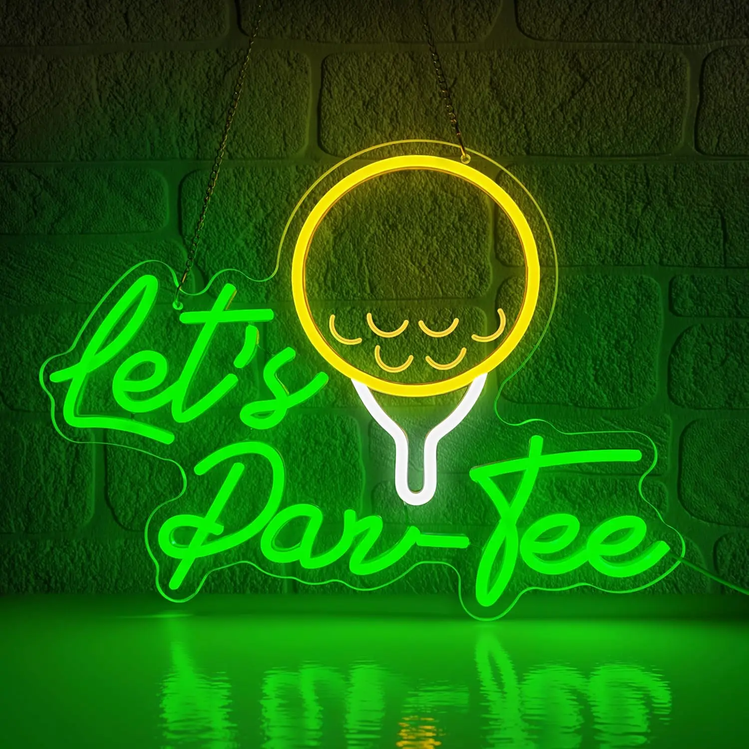 Неоновая LED-вывеска Lets ParTee Golf Ball с USB-питанием и регулировкой яркости для спортивного бара, игровой комнаты, мужской комнаты, декора для вечеринок в стиле гольфа, подарков
Неоновая LED-вывеска Lets ParTee Golf Ball с USB-питанием и регулировкой яркости для спортивного бара, игровой комнаты, мужской комнаты, декора для вечеринок в стиле гольфа, подарков